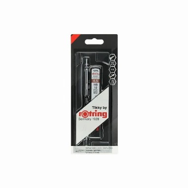 ROTRING TIKKY tehnička olovka 0.5 crna+mine+gumica