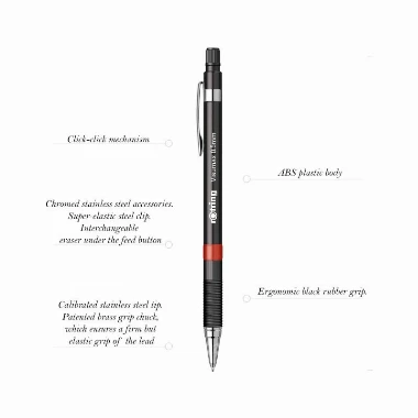 Rotring Visumax tehnička olovka 0.5mm-crna