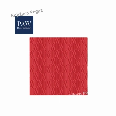 Salvete PAW Lux inspiration texture red 33x33 1/20