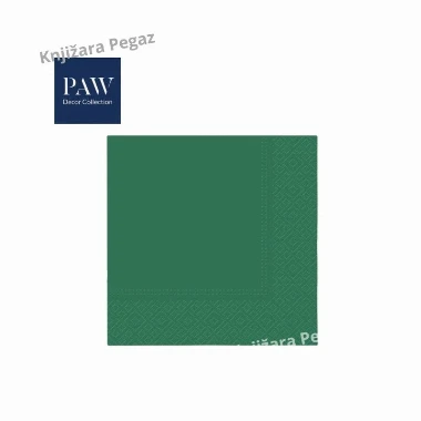 Salvete PAW Lux unicolor holly green 33x33 1/20