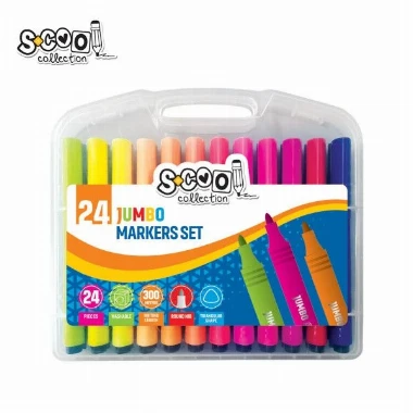 S-COOL Jumbo Marker set 1/24 SC2754