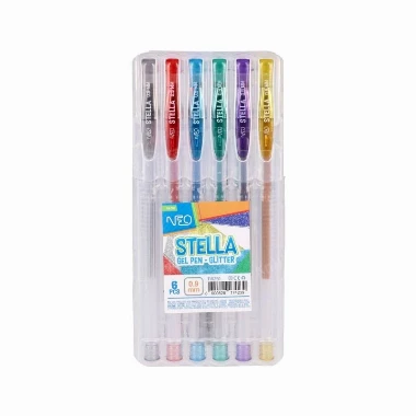 Set gel olovaka-gliter, 0.9mm 6K 116251