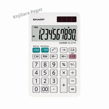 SHARP Kalkulator EL-377W beli komercijalni