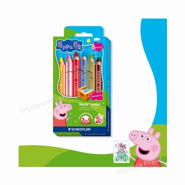 STAEDTLER Drvene bojice Peppa Pig 1/6 140 C6 L1