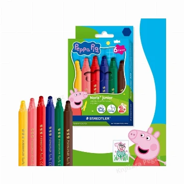 STAEDTLER Flomasteri Peppa Pig 1/6 329 C6 L1