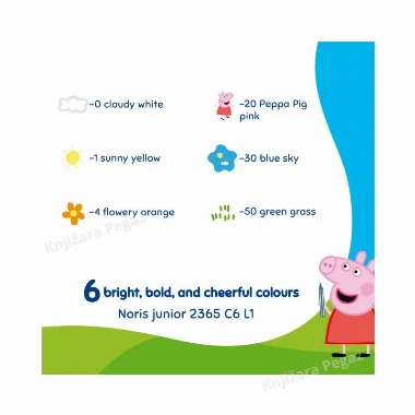 STAEDTLER Krede Peppa Pig 1/6 2365 C6 L1