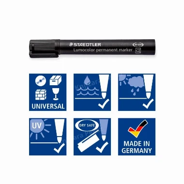 STAEDTLER Lumocolor marker 352-9 obli vrh-crni