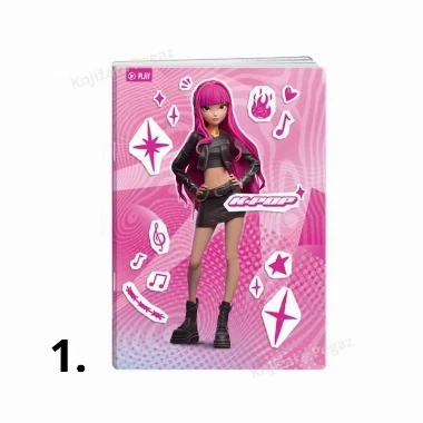 Sveska A4 K-pop 40l blanko (prazna) 350013