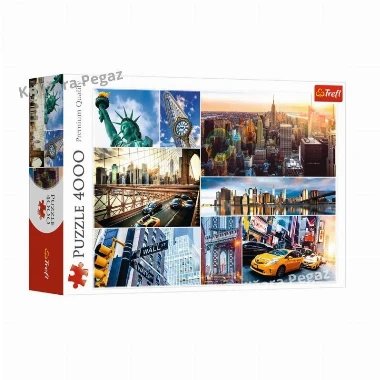 TREFL Puzzle New York Collage - 4000 delova