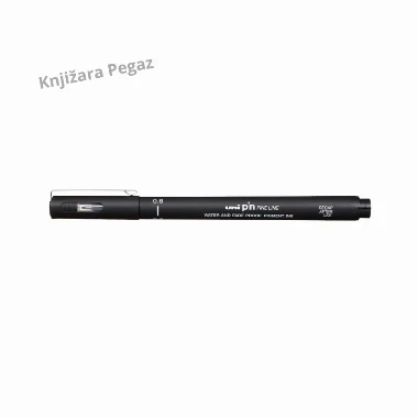Uni-ball PIN fineliner 0.6 mm crni