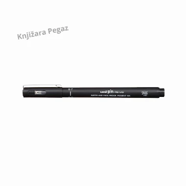Uni-ball PIN fineliner 0.7mm crni