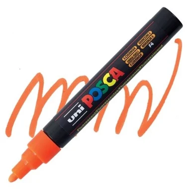 UNI Marker POSCA Medium PC-5M fluo orange F4