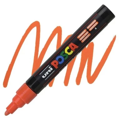 UNI Marker POSCA Medium PC-5M orange 4