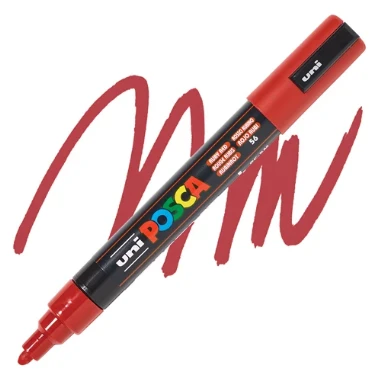 UNI Marker POSCA Medium PC-5M ruby red 56