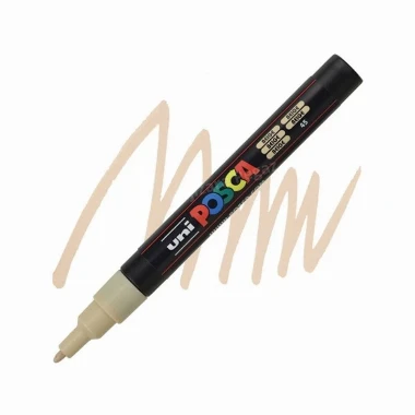 UNI POSCA PC-3M marker - bež (beige) 45