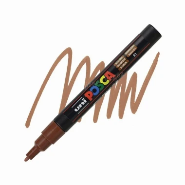 UNI POSCA PC-3M marker - braon (brown) 21