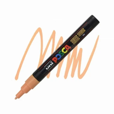 UNI POSCA PC-3M marker - svetlo narandžasta 54