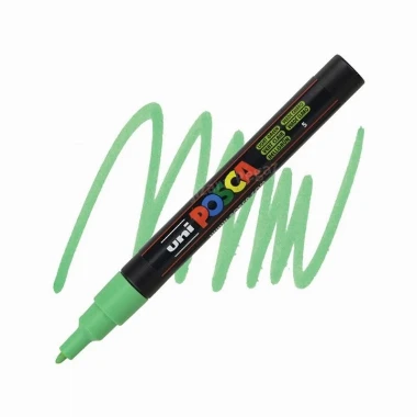 UNI POSCA PC-3M marker-svetlo zelena (light green)