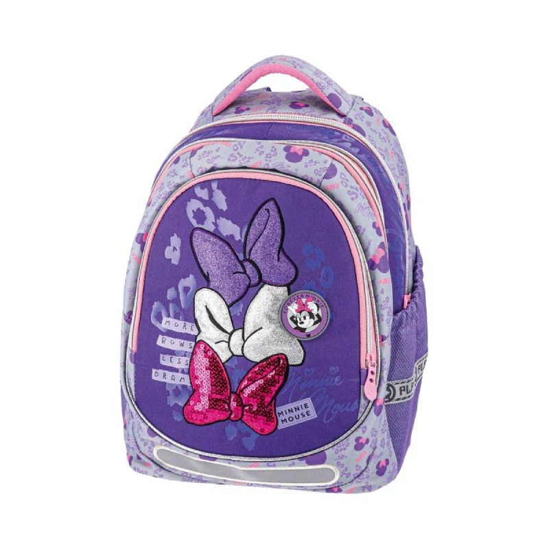 Prednja strana Maxx anatomskog školskog ranca za devojčice Minnie.